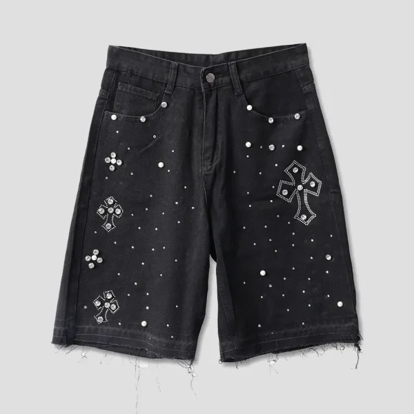 Hiphop Cross Hot Danim Shorts